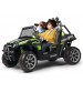 Masina Electrica Peg Perego Polaris Ranger Rzr Green Shadow, 24v, 6 ani+, Negru/Gri/Verde
